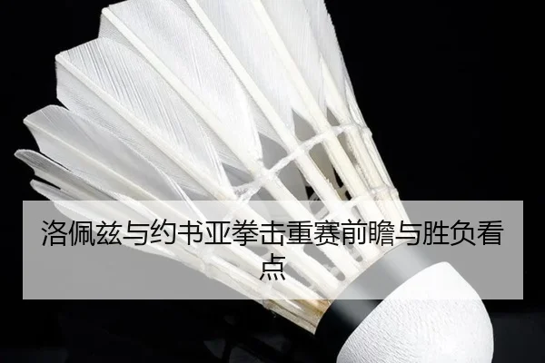 洛佩兹与约书亚拳击重赛前瞻与胜负看点